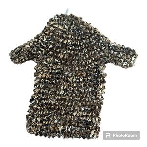 Vintage Y2K 2000’s F.C Cheetah print top.